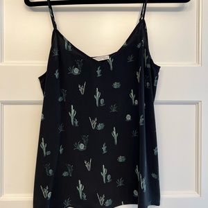 Equipment Layla Silk Cami - Cactus